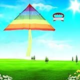 Pipa Colorida 3D Rainbow Poliester Com Linha