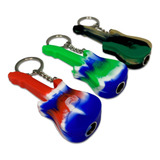 Pipe De Silicone Chaveiro Guitar Hero Deuses Do Rock