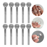 Pipe De Vidro 11cm Para Oil Oléos Dab Wax kit Com 10 