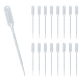 Pipeta Conta Gotas Pasteur Estéril Plástica 3ml 200 Unidades