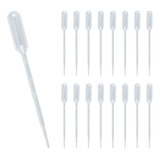 Pipeta Conta Gotas Tipo Pasteur Plástica 3ml 500 Unidades