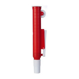 Pipetador De Volumes Manual Pi pump 25 Ml Vermelho