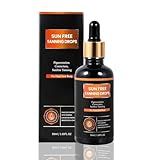 PIPIGE Sun Free - Gotas Autobronzeadoras - Gotas Bronzeadoras Para O Rosto - Autobronzeador Sem Sol Com Fórmula Natural De Extração Vegetal - Teor De Dha De 7- A 8-- Gotas Bronzeadoras Hidratantes P
