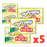 Pipoca De Microondas Sabor Queijo 100g Pacha Kit 5 Unidades