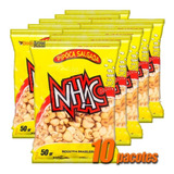 Pipoca Nhac Salgada 50gr Atacado 10 Pacotes De 50gr Cada