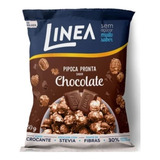 Pipoca Pronta Sabor Chocolate S Açúcar Linea 50g
