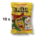 Pipocas Emilia En Pacotepipoca Salgada Sabor Manteiga Saborsalgada Manteiga Por 1 Unidad De 40g