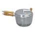 Pipoqueira Aluminio Fundido Polida Grossa N  22   Batido