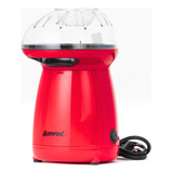 Pipoqueira Elétrica Amvox Apc 027 1200w Bico Direcionador Cor Vermelho 220v