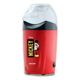 Pipoqueira Mickey Mouse 1200w Vermelha Mallory 220v