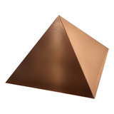 Pirâmide De Cobre Quéops Base12cm Medida