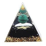 Pirâmide De Cristal De 6 Cm  Gerador De Energia  Pirâmide De Dinheiro Triplo De Cristal  Decoração De Pirâmide Artesanal De Fio De Cristal  Para Energia Positiva  Riqueza  Sucesso  Prosperidade