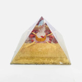 Piramide Orgonite Cristal Pedras