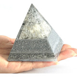 Piramide Orgonite Platina 9