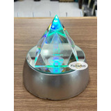 Piramide Pedra Cristal Luz