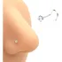 Pircingfr Nariz Nostril Ponto Luz Pedrinha Grande Prata 925