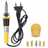 Pirografo Soldador Grava Madeira Couro Plastico 127v X 30w 
