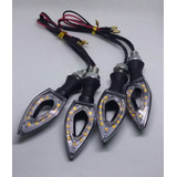 Pisca 4x Led Esporti Moto Flexa Seta Universal