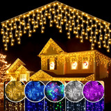 Pisca Pisca Cascata De Natal 100 Led 2 Metros 110v E 220v