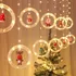 Pisca pisca De Natal Chibralli Chibralli Cortina 31056 2 5m De Comprimento 127 220v   Branco Quente Com Fio Transparente