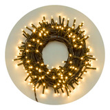 Pisca Pisca Fixo Led Natal Árvore Decoração 10m 100l Amarelo