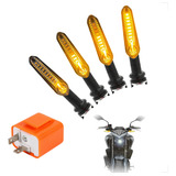 Pisca Seta De Led Sequencial Com Relé Mt 03 07 09 Fz150 250