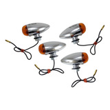 Pisca Seta Intruder Café Racer Custom Bobber Cromado Kit C 4