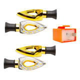 Pisca Seta Led Vazado Hornet Cb300