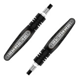 Piscas Palito De Led Sequencial Slim Moto Seta Par Universal