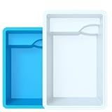 Piscina 3 40 X 2 20 X 1 00 Cor Branca BRAMARFI