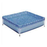 Piscina 400 Litros Infantil Mor Ref 1000 Cor Azul Quadrada