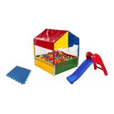 Piscina 500 Bolinhas Escorregador Brinde
