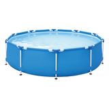 Piscina 5000 Litros Redonda Mor Estruturada Resistente