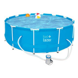 Piscina Armação Bel 511200 X 366 Cm De Ancho X 3.66 M De Diâmetro Filtro 220v