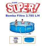 Piscina Bestway 4678 Litros Bomba Filtro