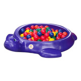 Piscina De Areia Agua E Bolinhas Infantil Jabuti 50bol
