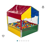 Piscina De Bolinhas Castelinho Inflável 22 80 C Motor 220v