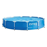 Piscina Estructural Intex Metal Frame 28210 X 366 M De Ancho X 366 Cm De Diámetro