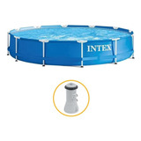 Piscina Estrutural 6503 Litros Com Filtro 220v Intex