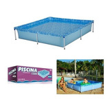 Piscina Estrutural Quadrada Capacidade