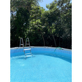 Piscina Estrutural Redonda Intex 8592 Litros Completa