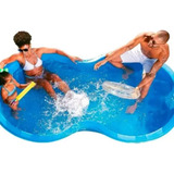 Piscina Feijão Azul De Polietileno 500l Super Adaptável