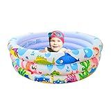 Piscina Infantil 180L Redonda Inflável Àgua E Bolinhas
