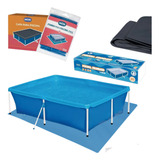 Piscina Infantil 2000 Litros Retangular Mor Capa Forro