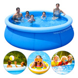 Piscina Infantil Inflável 1000 Litros Grande Redonda Quintal