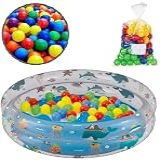 Piscina Infantil Inflável 180 Litros MOR Com 50 Bolinhas