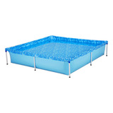 Piscina Infantil Quadrada Estrutural Pvc 1500 Litros Mor
