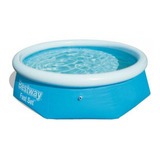 Piscina Inflável 2 300l 2 44m X 66cm Bestway Fast Set Cor Azul