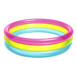 Piscina Inflável Infantil Arco iris 63 Litros Intex 57104