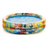 Piscina Inflável Infantil Mickey 70l Bolinhas Menino Cor Transparente Etitoys